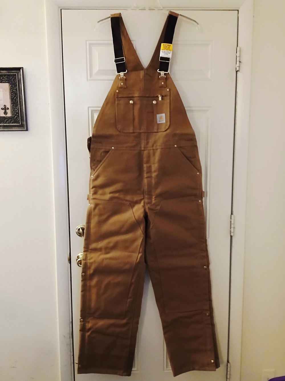 Carhartt Brown Duck Bib Overalls